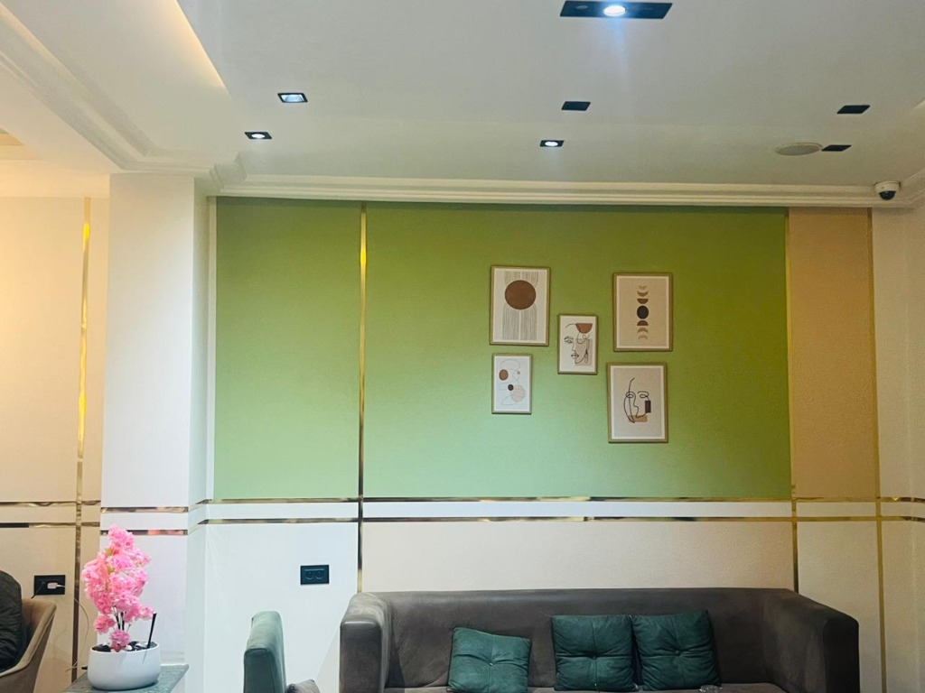 Intérieur - Mur Vert Sauge